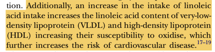 09 Increased intake of linoleic acid increased the linoleic acid content of VLDL & HDL, thus i...png
